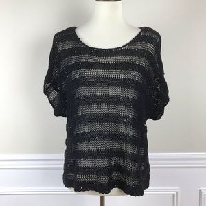 Eileen Fisher | Knit Sheer Top